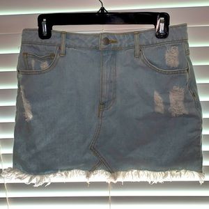 Forever 21 denim skirt